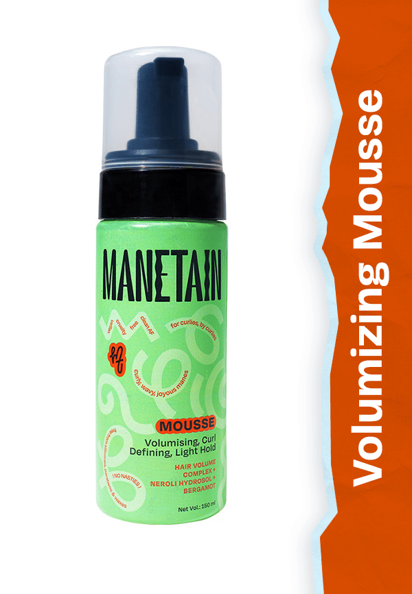 Volumizing Curl Defining Light Hold Mousse Hair Mask | Size: 150Ml
